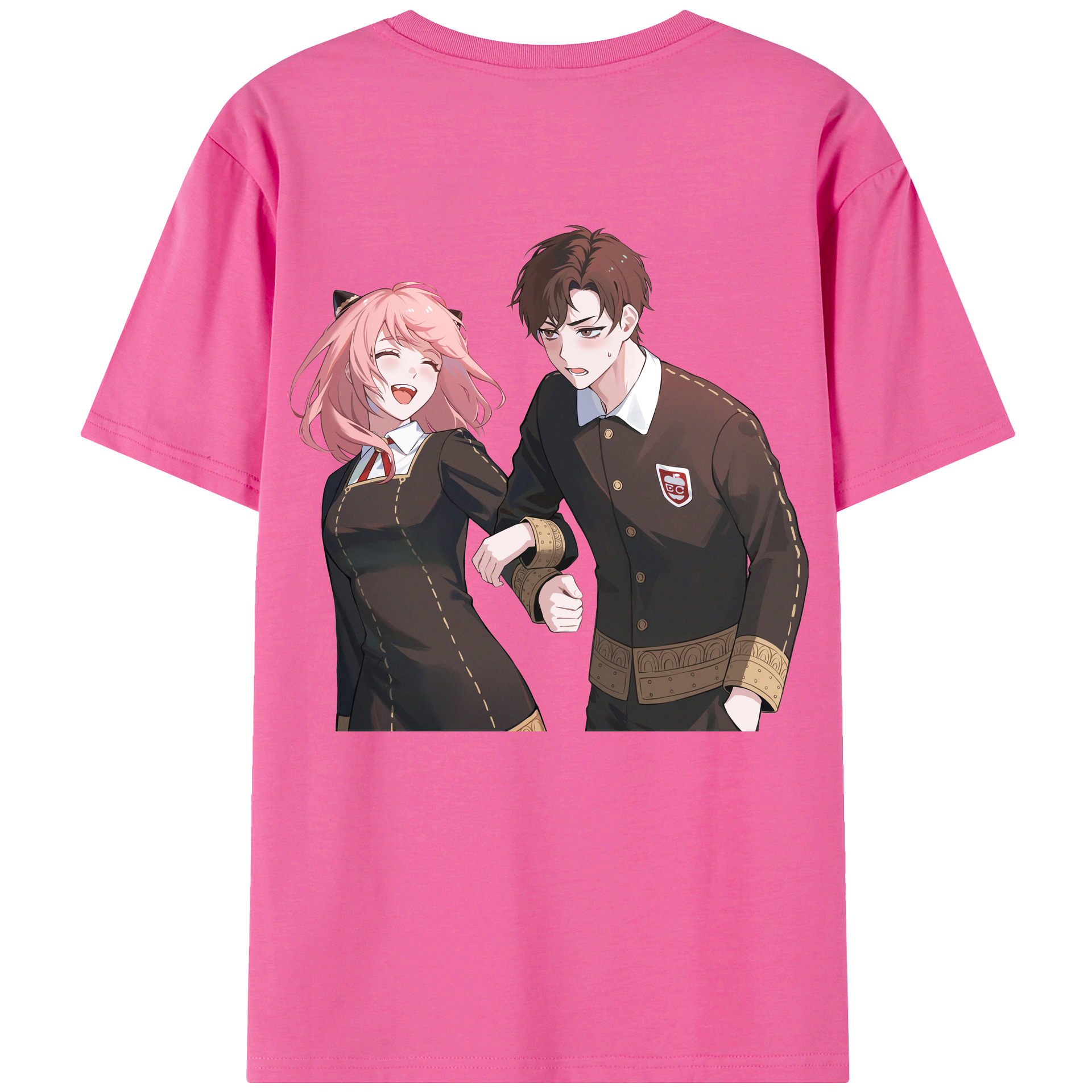 （画像用） SPY×FAMILY间谍家家酒 レディース半袖Tシャツ(バックプリント)